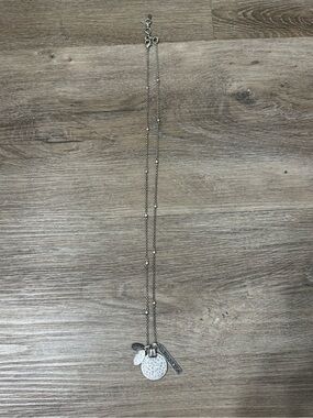 Lucky Brand Long Silver Necklace